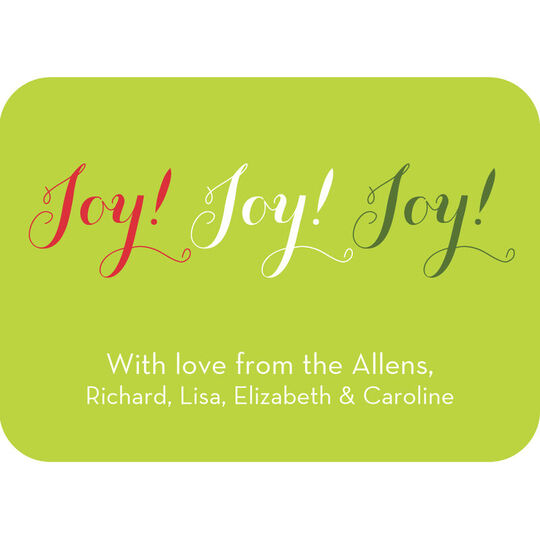 Triple the Joy Enclosure Cards